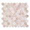 Andova Tiles SAMPLE Amarillo 125 x 125 Natural Stone Honeycomb Mosaic Wall  Floor Tile SAM-ANDAMA102 - alternate 7